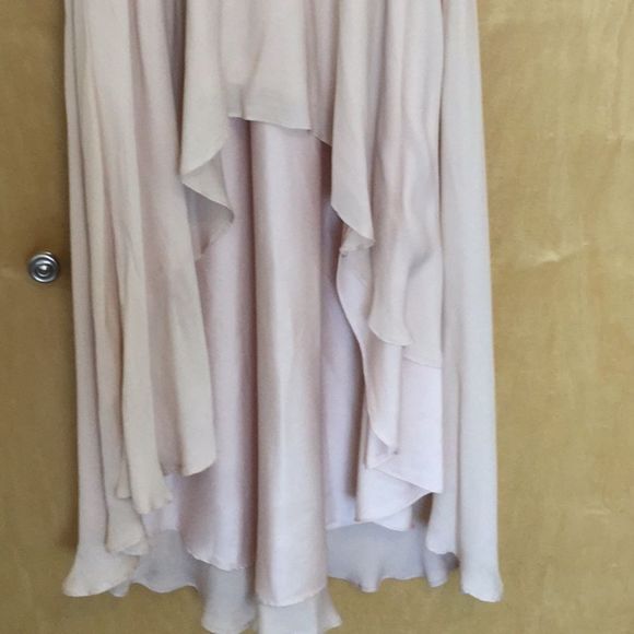 Haute Hippie Lace-up Draped Silk Crepe De Chine - Picture 5 of 8